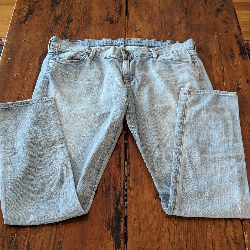 CITIZENS of HUMANITY Avedon Low rise skinny ankle jeans